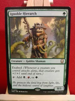 Ignoble Hierarch - Modern Horizons 3 Commander - NM - Rare - MTG - Image 1