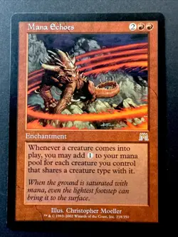 Mana Echoes 218/350 - Onslaught - Magic The Gathering 2002 - Image 1