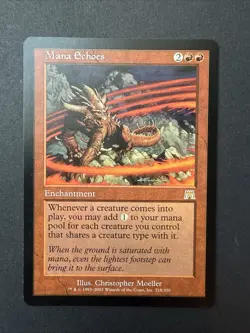 Mana Echoes 218/350 - Onslaught - Magic The Gathering 2002 - Image 2