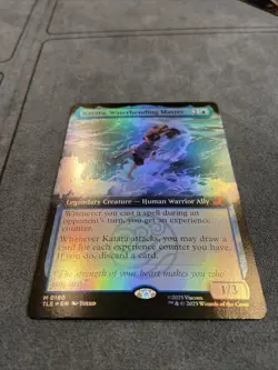 MTG - Katara, Waterbending Master- Extended Art Foil - Avatar - Image 5