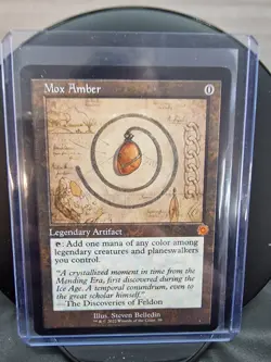 Mox Amber (Schematic) The Brothers' War: Retro Frame Artifacts Regular - Image 1