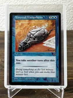 Magic: The Gathering - Temporal Manipulation - Lightly Played/LP - MTG - Image 1