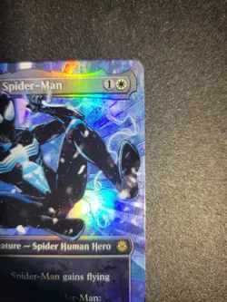 Spectacular Spider-Man (0235) (Borderless) (Textured Foil) (The Black Suit) - Image 5