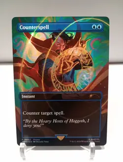 NYCC 2024 Magic the Gathering Counterspell Foil Marvel Dr. Strange Variant NM - Image 1