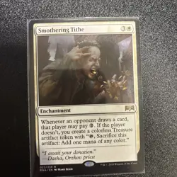 Smothering Tithe Ravnica Allegiance Light Play Mtg - Image 1