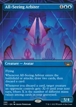 Magic the Gathering MTG All-Seeing Arbiter (286) Streets of New Capenna NM - Image 1