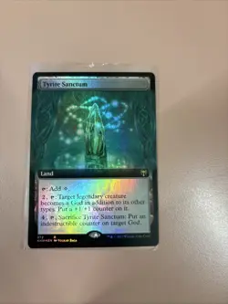 Tyrite Sanctum Foil (Extended Art) NM Kaldheim MTG - Image 1