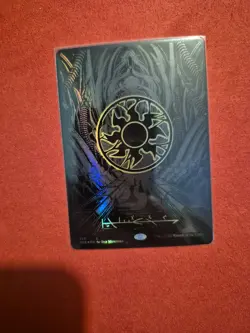 Plains (Phyrexian) - Full Art (Oil Slick Raised Foil) Phyrexia: All Will Be One - Image 2