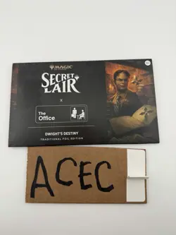 MTG The Office: Dwight’s Destiny [Secret Lair] Foil Sealed Pack - Image 2