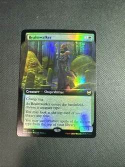 Realmwalker Foil, Promo Borderless Extended Art, Kaldheim (KHM) #399 NM MTG - Image 1