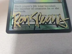 Shadown Signed Biorhythm 🔥FOIL 🔥 MTG DMG 9th Ed Signed By Artist RON SPEARS - Image 3
