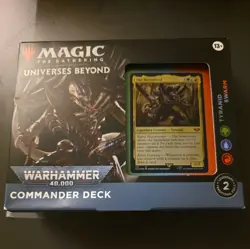 MTG Warhammer 40,000 Commander Deck Tyranid Swarm - Factory Sealed - Image 1