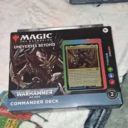 Magic: The Gathering Warhammer 40,000 Commander Deck Tyranid Swarm The Swarmlord - Image 1