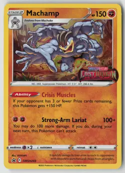 Machamp - (Prerelease) Promo SWSH: Sword & Shield Promo Cards SWSH243 NM - Image 1