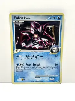 Pokemon TCG Palkia G 2009 Platinum 12/127 Holo Rare LP- Condition - Image 1