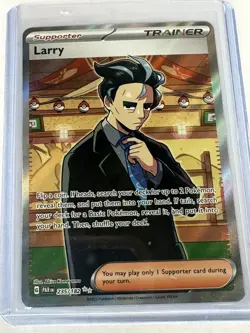 Larry 235/182 S&V Paradox Rift Full Art Ultra Rare Holo Pokemon TCG 2023 - Image 1