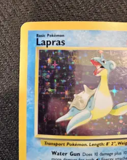 Pokemon Lapras 10/62 Fossil Holo - Image 4