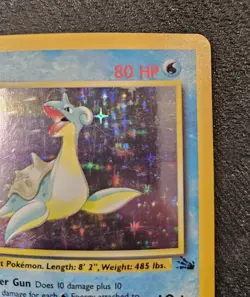 Pokemon Lapras 10/62 Fossil Holo - Image 5