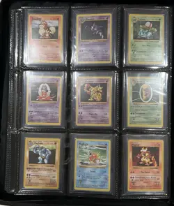 Pokemon Complete Shadowless Base Set. +Red Cheek Pika. LP - Image 4