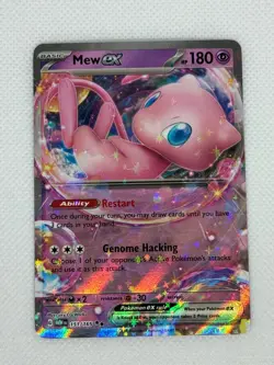 Mew ex 151 Ultra Rare Holo Pokemon TCG 151/165 Scarlet & Violet - Image 1