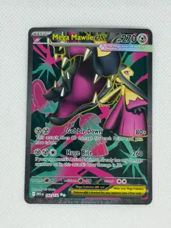 Pokemon TCG Mega Evolutions Mega Mawile EX Ultra Rare 162/132 - Image 1