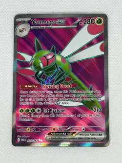 Yanmega ex Full Art 206/182 Holo SV Destined Rivals Pokemon TCG NM - Image 1