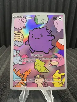 Ditto Gengar #44 - Holo Foil Gen 1 - After Skool Hobby Fan Art - Pokemon - Image 1