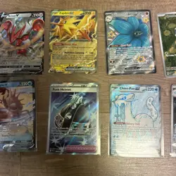 Pokemon Full Art,ex Lot of 8 all english - Image 3
