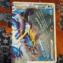 Pokemon TCG Palkia & Dialga LEGEND Triumphant Holo 102/102 160 HP 2010 Bottom - Image 1