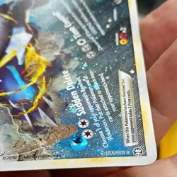 Pokemon TCG Palkia & Dialga LEGEND Triumphant Holo 102/102 160 HP 2010 Bottom - Image 5
