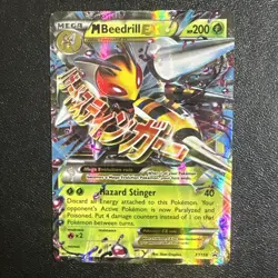 M Beedrill EX - XY158 - NM - Black Star Promo - Pokemon TCG - Image 1