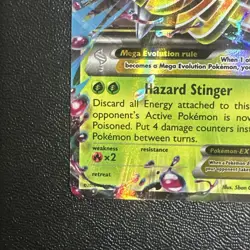 M Beedrill EX - XY158 - NM - Black Star Promo - Pokemon TCG - Image 5