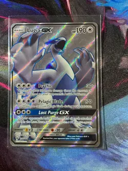 Lugia GX 207/214 Lost Thunder Ultra rare Pokemon TCG Minty - Image 1