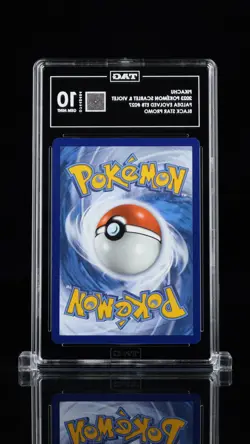 Pokemon Pikachu Paldea Evolved ETB Promo SVP EN 027 TAG 10 Gem Mint - Image 2