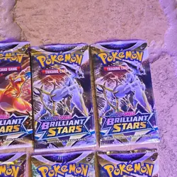 12x Pokemon TCG Brilliant Stars Booster Packs - 12 PACKS NEW SEALED Unweighed - Image 3