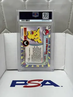 1999 Topps Pokemon TV Pikachu #25 FOIL PSA 8 NM-MT - Image 2