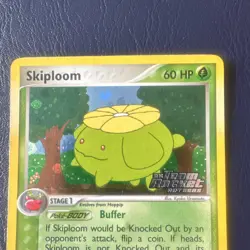 Pokemon Skiploom EX Team Rocket Returns 49/109 Reverse Holo Uncommon - DMG - Image 3