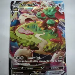Pokemon TCG Snorlax VMAX Sword & Shield Base Set 142/202 - Image 2