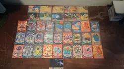Pokemon TCG Vintage Topps Holo and Common Lot of 38 (10 Foil, 27 Reg,11 Blue 1st - Image 1