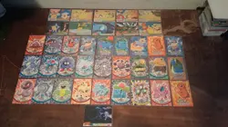 Pokemon TCG Vintage Topps Holo and Common Lot of 38 (10 Foil, 27 Reg,11 Blue 1st - Image 2