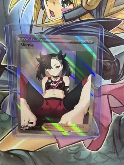 Pokemon Marnie Anime Waifu Custom DIY Trainer Art Sexy Pokemon card - Image 2