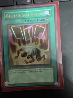 Yugioh Card of Safe Return 1st Edition LON-029 - Image 1