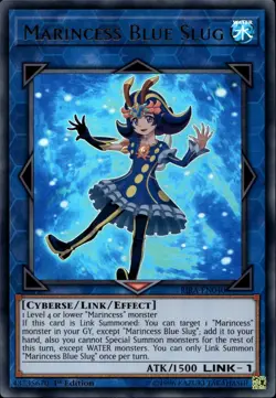 Marincess Blue Slug 1st Ed Ultra Rare RIRA-EN040 Yu-Gi-Oh! - Image 1