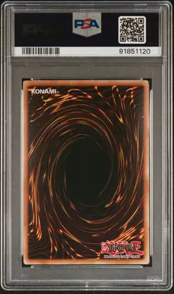 2011 YU-GI-OH! 3D BONDS BEYOND TIME MOVIE PROMO MALEFIC PARADOX DRAGON PSA 8 - Image 2