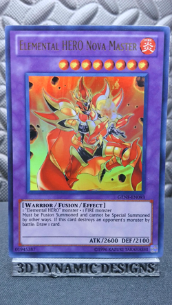 | Yugioh Elemental HERO Nova Master GENF-EN093 ULTRA Generation Force NM 🔥 | - Image 1
