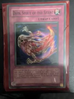 Dark Spirit of the Silent LON-079 1st Edition Yugioh Rare Trap Card - Image 1