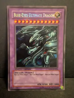 Blue-Eyes Ultimate Dragon RP01-EN000 YuGiOh Retro Pack Original Print - Image 1