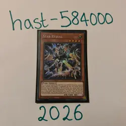 YuGiOh! TCG - ALIN EN022 - Star Ryzeal - Secret Rare - NM - 1st Ed - Image 1