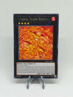 Infernal Flame Banshee AGOV-AE043 Rare AE Near Mint YuGiOh - Image 1