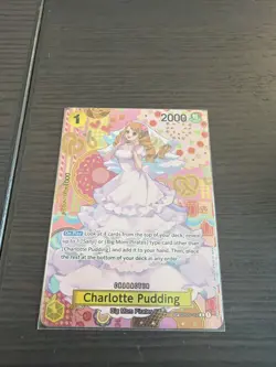 One Piece Charlotte Pudding Special Rare Alt Art Two Legends OP03-112 - Image 1